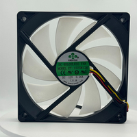 Poweryear 12025 12V 120mm ARGB Gaming Case Cooler à faible bruit avec un meilleur débit d'air noir ventilateur de refroidissement d'ordinateur