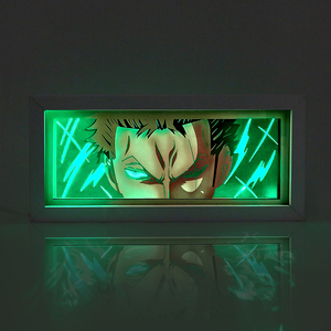 <span class=keywords><strong>Lampe</strong></span> de nuit personnalisable pour peinture d'ombre en papier, boîte à lumière de manga japonais, <span class=keywords><strong>lampe</strong></span> de sculpture sur papier - Product Image 2