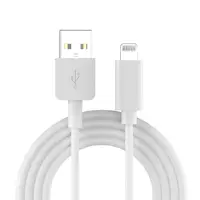 Cavo dati di ricarica rapida USB certificato Mfi cavo caricatore USB bianco 3ft/6ft prezzo franco fabbrica per Iphone