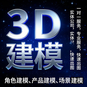Servicio de Modelado 3D para Productos Industriales, Diseño de Escenas de Personajes, Renderizado de Película en Blanco - Product Image 1