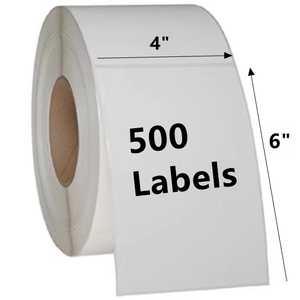 Factory Adhesive 100x150mm A6 Thermal <strong>Labels</strong> Waybill <strong>Sticker</strong> Waterproof 4x6 Inch <strong>Address</strong> Shipping Direct Thermal <strong>Label</strong> Rolls - Product Image 1