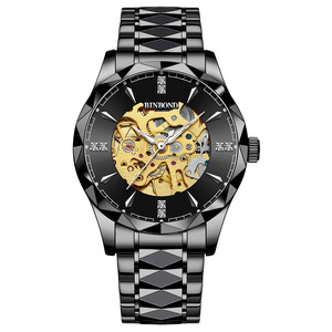 Montre automatique mécanique pour homme, sport et affaires, boîtier en métal, bracelet en acier inoxydable, 26 mm, 44 mm, aiguilles lumineuses, 50 m étanche - Product Image 5