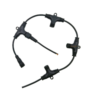 2Pin 3pin Nhựa T Nối Không Thấm Nước Power Splitter Nối Không Thấm Nước Cáp Doanh 3 Way T Nối - Product Image 4