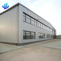 Planta de Fabricación PEB, Estructura de Acero Resistente Personalizada para Instalaciones de Procesamiento Industrial