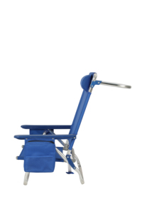 Kejie Modern Outdoor Aluminum Lightweight <b>Backpack</b> Portable Folding Beach Chair <b>Cooler</b> 120kg Load Capacity Custom Logo - Product Image 4