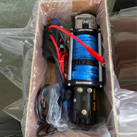 Treuil électrique à corde en nylon 12V/24V idéal pour ATV UTV et utilisation tout-terrain