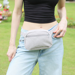 Thiết Kế Thời Trang Tùy Chỉnh Nhung Con Chó Mẹ Đi Bộ Túi Chéo Dây Đeo Cơ Thể Con Chó Đi Bộ Eo Túi Với Poop Dispenser - Product Image 3