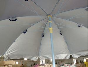 Logo personalizzato stampato pubblicità grande ombrellone da giardino forte ombrellone solare - Product Image 3