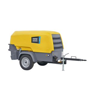 Compresor de Aire Portátil Diésel de Tornillo Silencioso Atlas Copco XATS68KD XAS88 XAHS88 XAHS186 de 22kW para Construcción y Minería - Product Image 6