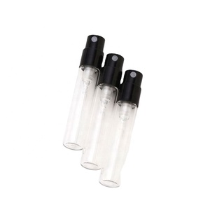 Custom logo 1.5ml 2ml <b>Mist</b> Vial Sample Spray Glass Perfume <b>Bottle</b> Luxury Perfume Sample <b>Bottles</b> - Product Image 1
