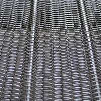 Chaîne de transport en maille métallique en acier inoxydable 304 pour four de recuit de boulangerie, four à refroidissement de verre et four à tunnel