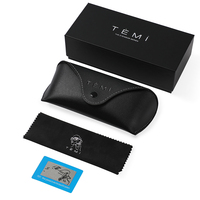 Boîte à lunettes avec logo personnalisé, emballage de luxe pour lunettes de soleil, ensemble de pochettes souples pour lunettes de soleil