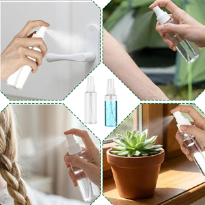 Colorful PET Plastic 60ml 80ml & 100ml Fine <b>Mist</b> Spray <b>Bottles</b> with Full Cover Pump Sayer for Perfume Use - Product Image 5
