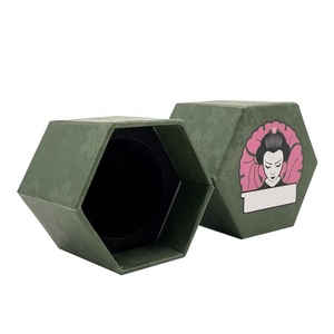 Tùy chỉnh hộp carton bao bì hình lục giác lọ thủy tinh giấy Bao bì hộp - Product Image 5
