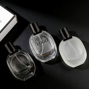 30ml New Design Flat <b>Empty</b> Luxury Perfume <b>Bottle</b> <b>Spray</b> Painting Fragrance Perfume <b>Bottle</b> With Plastic Cap - Product Image 1