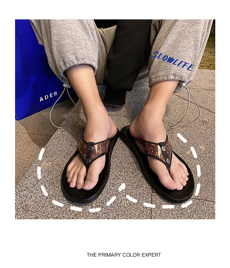 Summer Beach slippers PVC shoes outdoor sandals MEN'S flip flops