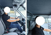 Fourgon de livraison électrique Forthing V2, vitesse de 90 km/h, poids total autorisé en charge de 2510 kg, ABS+EBD, voiture électrique avec panneau, fourgons chinois
