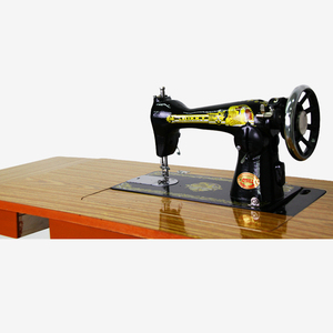 Machine à coudre portable domestique JA1-1JA2-1JA2-2 à bras long avec pied entraîneur, bon prix, pour usage domestique - Product Image 4