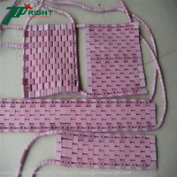 Coussin chauffant en céramique flexible TRCP21-80V 3.6KW 535*145mm