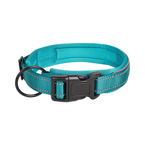 Wholesale Customized Leather Padded Solid Adjustable <strong>Waterproof</strong> <strong>Dog</strong> Collar <strong>Leash</strong> - Product Image 6