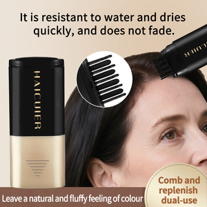 White Hair Covering Pen Long Lasting Natural Hair Color Dye Cream Easy Application Hair Comb Quick Beauty Personal Care Natural - Product Image 3