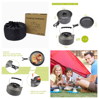 Kit de survie léger multi-outils pour la randonnée et les premiers secours avec tente pour le camping et les situations d'urgence en plein air
