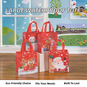 Bolsa de Compras Promocional de Gran Capacidad, Impermeable, Reciclable, de Tela No Tejida, para Almacenamiento, Tamaño Personalizado, de Fábrica - Product Image 2