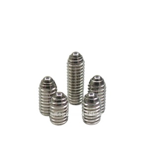 Yx M4 Stainless Steel Socket Head Cap Screw Fully Threaded Cylindrical Head Ball End Plunger Locating Bolt - Product Image 2