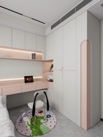 Meubles de chambre pour filles, armoires intégrées sur mesure, lits, penderies, bureaux, solutions de design tout-en-un