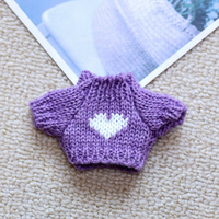 Nouveaux produits 2026 : Robes, pulls et accessoires pour poupées Moru, vêtements en coton pour poupées de 10 cm à moins d'un dollar pour poupées en peluche Kitty et Labu