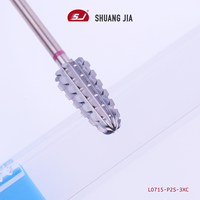SHUANGJIA 6.8mm forets à ongles pour poudre acrylique ongles artificiels oeil de chat Gel vernis enlèvement Salon manucure outils