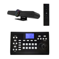 Kamera Web USB Digital Zoom HD profesional, kamera Web fokus otomatis 4K, sistem kamera konferensi Video dengan mikrofon dan Speaker