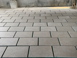 Losas de <span class=keywords><strong>piedra</strong></span> de pavimentación de pórfido púrpura pálido de pórfido marrón claro natural, baldosas de pavimentación, <span class=keywords><strong>piedra</strong></span> de paso de <span class=keywords><strong>Porfido</strong></span> para Italia Japón - Product Image 5