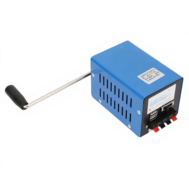 Hot Sell Emergency Dynamotor High Charger Portable USB Charging Hand Crank Generator Outdoor Camping Survival Power Bank