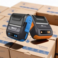 Milestone P29L Printer Thermal Portabel 80mm 230dpi 2-in-1 Pembuat Label Struk Nirkabel USB Baterai 2200mAh Genggam