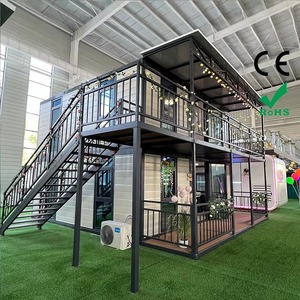 गर्म बिक्री लक्जरी एक्सपेंड हाउस ऑस्ट्रलिया मानक प्रीफैब्रिकेटेड पोर्टेबल लकड़ी के डिजाइन होटल विला - Product Image 2