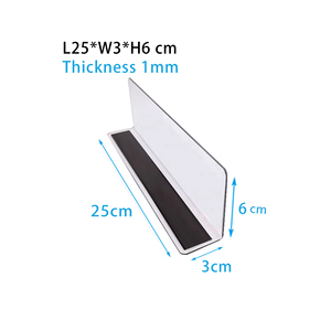 Hookei Hiển Thị OEM Nổi Từ L Hình Kệ Divider Acrylic Thuốc Lá Hiển Thị Kệ Cho Các Cửa Hàng Bán Lẻ - Product Image 4