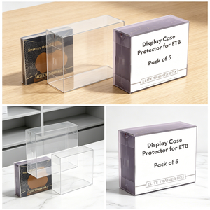 Caja Protectora Transparente de PET Personalizable para Cartas TCG, a Prueba de Sol, para Coleccionistas, para la Conservación de las Cartas - Product Image 4