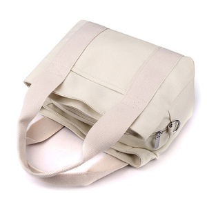 Sac fourre-tout en toile résistant à l'usure pour femme, idéal pour le shopping et les voyages, sac à bandoulière messager - Product Image 3