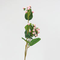 Branche de baies d'hypericum artificielles en soie, verdure décorative pour la maison, accessoires de photographie, présentation de cuisine