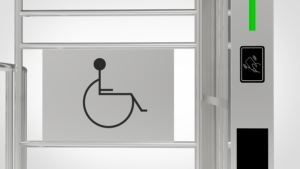 Zento, высокое качество, 2 мм, 304 доступ для инвалидов, двухканальные турникеты в полный рост, двери аэропорта и больницы - Product Image 6