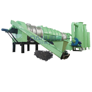 เครื่องผลิตถ่านเปลือกถั่วลิสงแบบหมุน รุ่นใหม่ อุปกรณ์เตาเผาถ่าน - Product Image 1