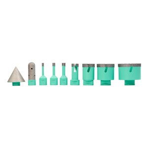 Hot bán trong sứ thủy tinh gốm công cụ khoan hộp công cụ thiết lập hộp kim cương lỗ Saw Cutter Kit thiết lập 5-130 Mét cho gạch - Product Image 5