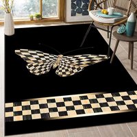 Vente flash Tapis de salon de luxe surdimensionnés Tapis de restaurant personnalisés lavables Tapis de sol fabriqués à la machine pour un usage domestique