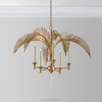 Lustres à fleurs, luminaires suspendus, lustres de style américain, lustres modernes, luminaires décoratifs, éclairage de hall d'hôtel