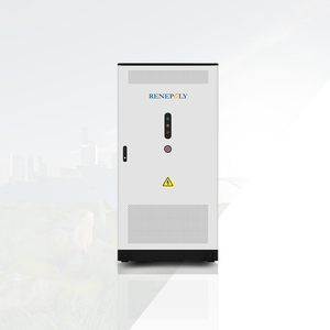 Armoire BESS LiFePO4 Renepoly 125kW 257kWh basée sur le cloud avec O&M à distance pour applications industrielles et commerciales hors réseau, micro-réseaux, stock UE - Product Image 1