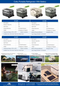 Congélateur portable à compresseur, <span class=keywords><strong>prix</strong></span> d'usine, 36L, réfrigérateur de voiture 12V 24V avec batterie amovible - Product Image 3