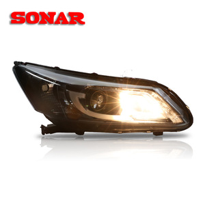 Faro a <span class=keywords><strong>LED</strong></span> <span class=keywords><strong>12V</strong></span> per Luci Diurne per Honda Accord 9a Generazione 2013-2015, Lente Anteriore - Product Image 4