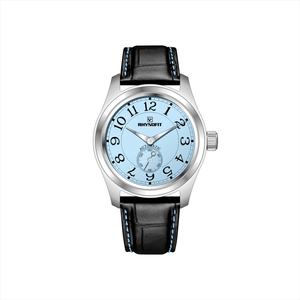 Montres à mouvement mécanique automatique SW260, bleu glacé, OEM, 38 mm, 20 ATM, montre de plongée pour homme, logo personnalisé, faible MOQ, montre mécanique SW260 - Product Image 3