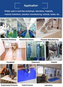 Tô Châu jejor Nhà máy cung cấp 30 dính Sheets dính bụi Collector lối vào tầng bảo vệ phòng sạch cửa Mat <span class=keywords><strong>Pads</strong></span> - Product Image 6